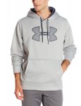 Under Armour Solid Grey Big Logo hoodie
