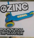 Ozinc 3 wheeled kids scooter