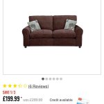 Large sofa @ Argos use code furn15 for further discount