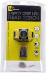 AA CREE LED Head Torch 3 W add on item