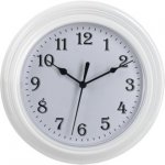 Simple Value White Plastic Wall Clock