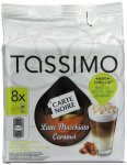 TASSIMO Carte Noire Latte Macchiato Caramel coffee 16 T DISCs/pods - Pack of 5 / &pound;11.37 if S&S more than 5 items
