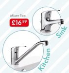 Mixer Tap for Kitchen/Sink