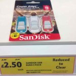 SanDisk Cruiser Edge 3 X 16GB USB Flash Drive