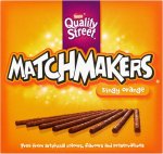 Quality Street Matchmakers Cool Mint Chocolate / Zingy Orange (130g Box)