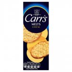 Carr's Cheese Melts / Melts 150G / Carr's Table Water 125G 49p