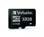Verbatim 32GB 45MB/s Class 10 microSD card