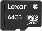 Lexar 64GB Class 10 High Speed Micro SDXC Memory Card without Adapter £12.99 @ MyMemory