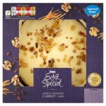 ASDA Extra Special Hand Finished Cakes Carrot, Belgian Chocolate Fudge, Lemon, Coffee and Apple & Blackcurrant), serves 6