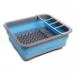 Collapsible dish drainer. perfect for camping