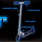 Kid's scooter blue or pink