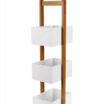 Two Tone Bamboo Storage Caddy