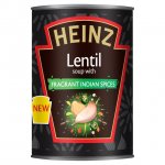 B&M Heinz Lentil soup with Fragrant Indian Spices