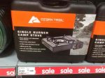 Single burner camp stove