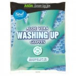 Aloe Vera Medium Size Washing Up Gloves (20 Pack)