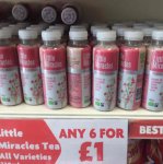 Little miracle tea 19p each or x6