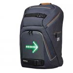 Port design go led backpack for cyclists