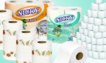 45 rolls of Nicky Aloe Elite (3-ply) toilet paper + 15 rolls of Nicky Kitchen Towel with code delivered