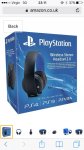 PS4 Wireless Headset