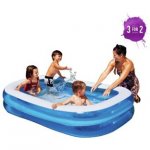Chad Valley Rectangular Paddling Pool, 400L 7ft x 4ft