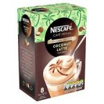 Nescafe Cafe Coconut Latte Coffee x 8 Sachets