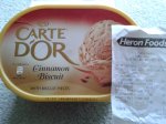 Carte D'Or Cinnamon Biscuit ice cream 900ml