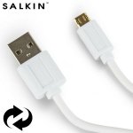 Reversible micro usb cable