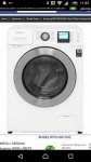 Samsung WD12F9C9U4W 12kg washer dryer 1400 spin applianceelectronics