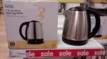 1.7l brushed steel auto cordless kettle - 2 year guarantee Asda Living Cortonwood