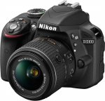Nikon D3300 24MP DSLR Camera + 18-55mm VR II Lens