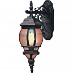HOME Black Pumpkin Style Lantern