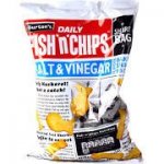 Burton's Fish 'N' Chips Crisps - Pickled Onion and Brown Sauce Flavours 5 Pack - Sainsbury's Bracknell