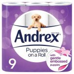 Andrex Gentle Clean, Puppies on a Roll Toilet Tissue Paper - 9 Rolls at Amazon (Prime Members - Amazon Pantry w/ &pound;2.99 box delivery)