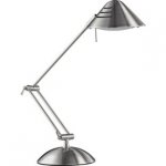 Halogen Desk Lamp - Stainless Steel
