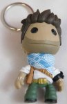 LittleBigPlanet Uncharted Drake Sackboy Keyring