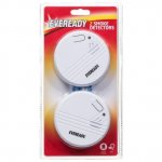 2 pack Eveready Smoke Alarm