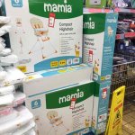 Mamia compact highchair