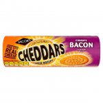 Jacob's Cheddars Crispy Bacon Flavour biscuits 150g