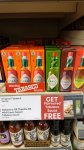 Buy original tabasco sauce and get a flavoured one free waitrose
