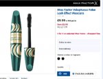 Boots.com Deal stacking Max Factor Voluptuous False Lash Effect Mascara deal gets x3