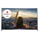 Panasonic Viera TX-55CR852B LED Curved 4K Ultra HD 3D Smart TV, 55" with Freeview HD/freesat HD and Built-In Wi-Fi (Now clear)
