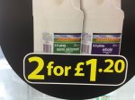 Farmfoods 2x2 litre milk