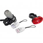 Gear'd 9 LED Bike Light Set with Micro Light