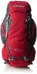 Berghaus men's trailhead 65 rucksack in extreme red/carbon