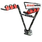 Streetwise 3 bicycle carrier/ bike rack towbar mounted £20.99 with code from eurocarparts and 2 bike mount