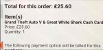 GTA V XBOX one