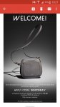 Fiorelli Boston crossbody bag in grey colour with code from newsletter email Runaway Ac