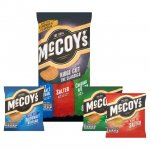 McCoy's Ridge Cut Crisps Variety 28.5g x 6 per pack 85p @ ocado