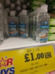 3x100ml Hand Sanitiser 39p