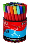 BEROL POT OF 42 BROAD TIPPED PENS